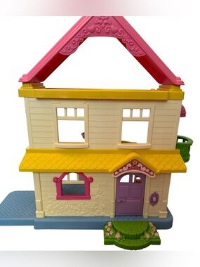 2005 Fisher Price Loving Family MY FIRST HOME Dollhouse Pretend Toy House